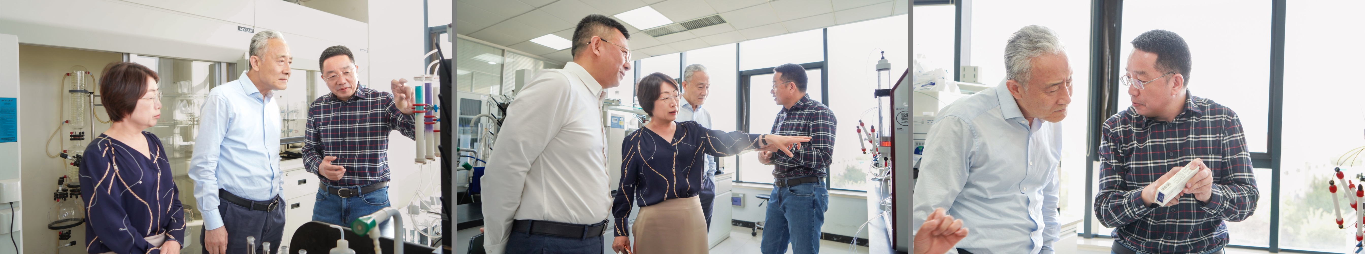 四川大学堂长汪劲松一行光临Z6尊龙科技参观互换